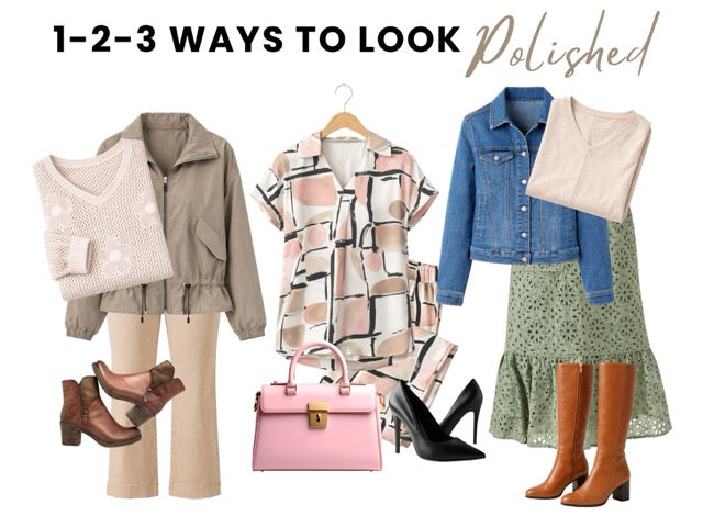 1-2-3 Ways To Look Polished