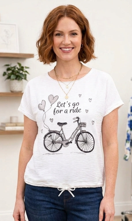 “Let’s Go for a Ride” Graphic Tee