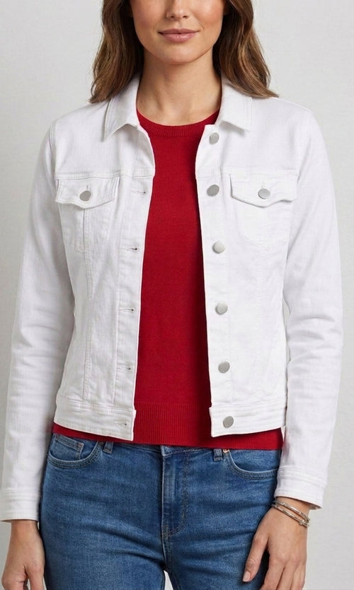 Classic Stretch Denim Jacket