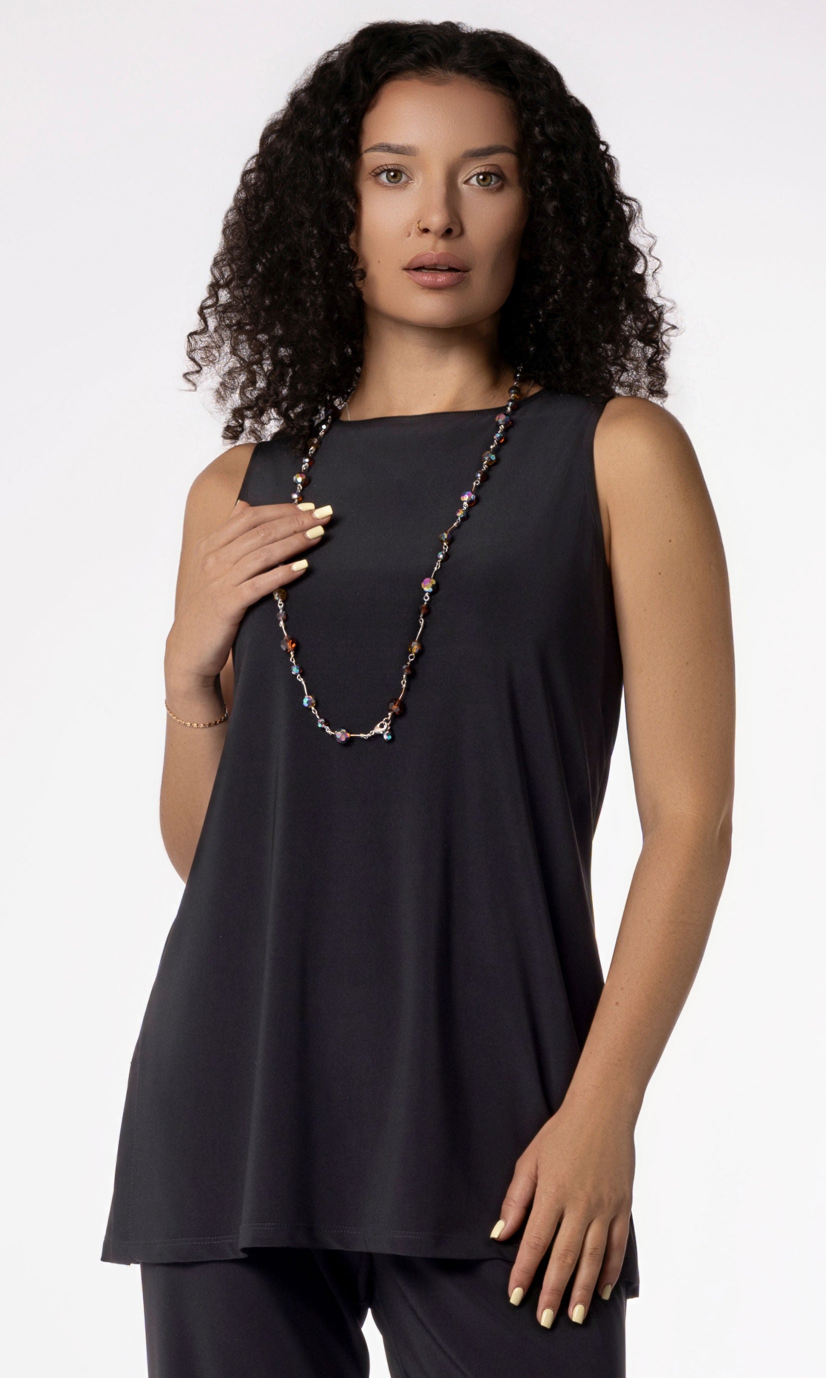 Jersey Side Slit Top – Revolution Boutique