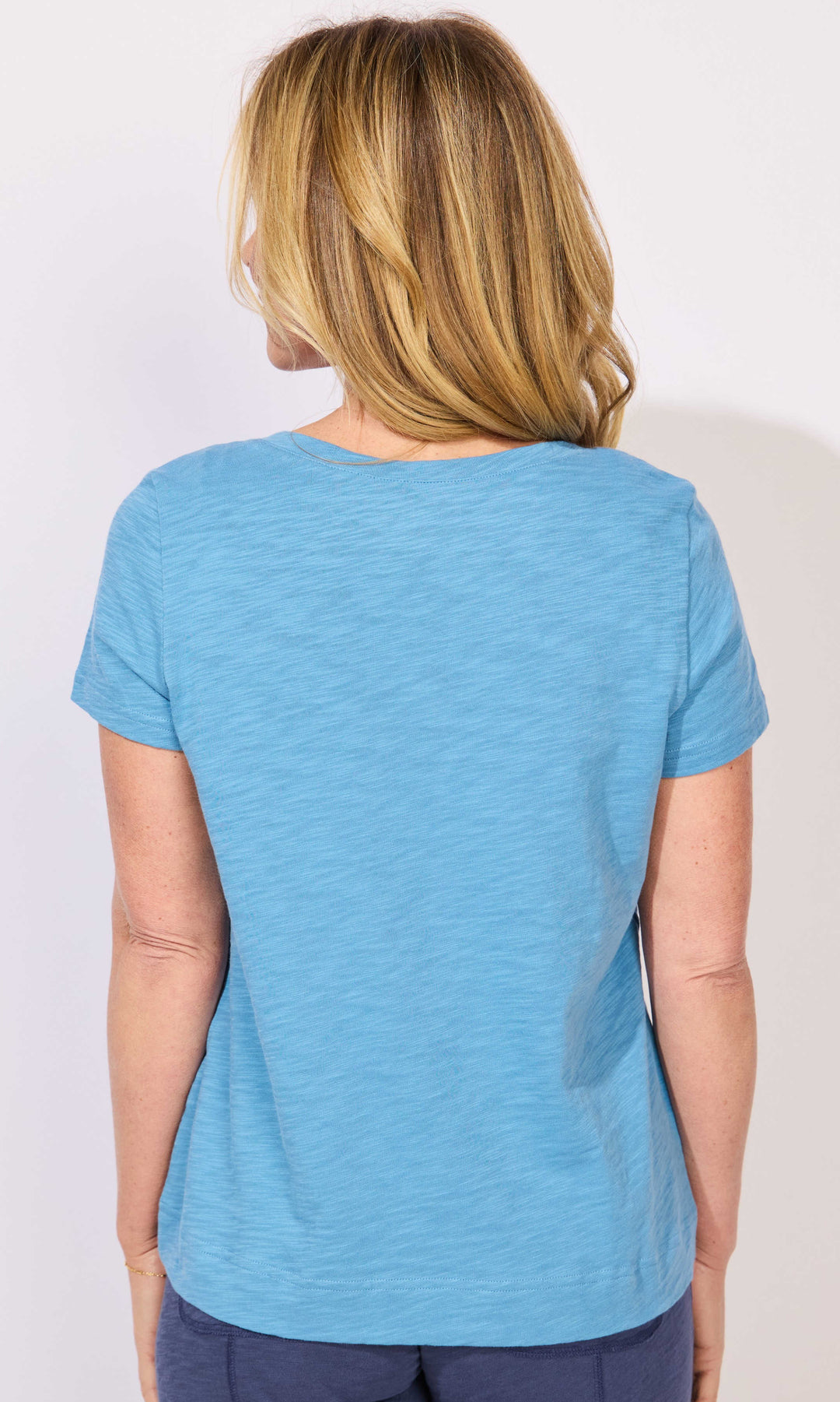 Essential V-Neck Cotton Tee