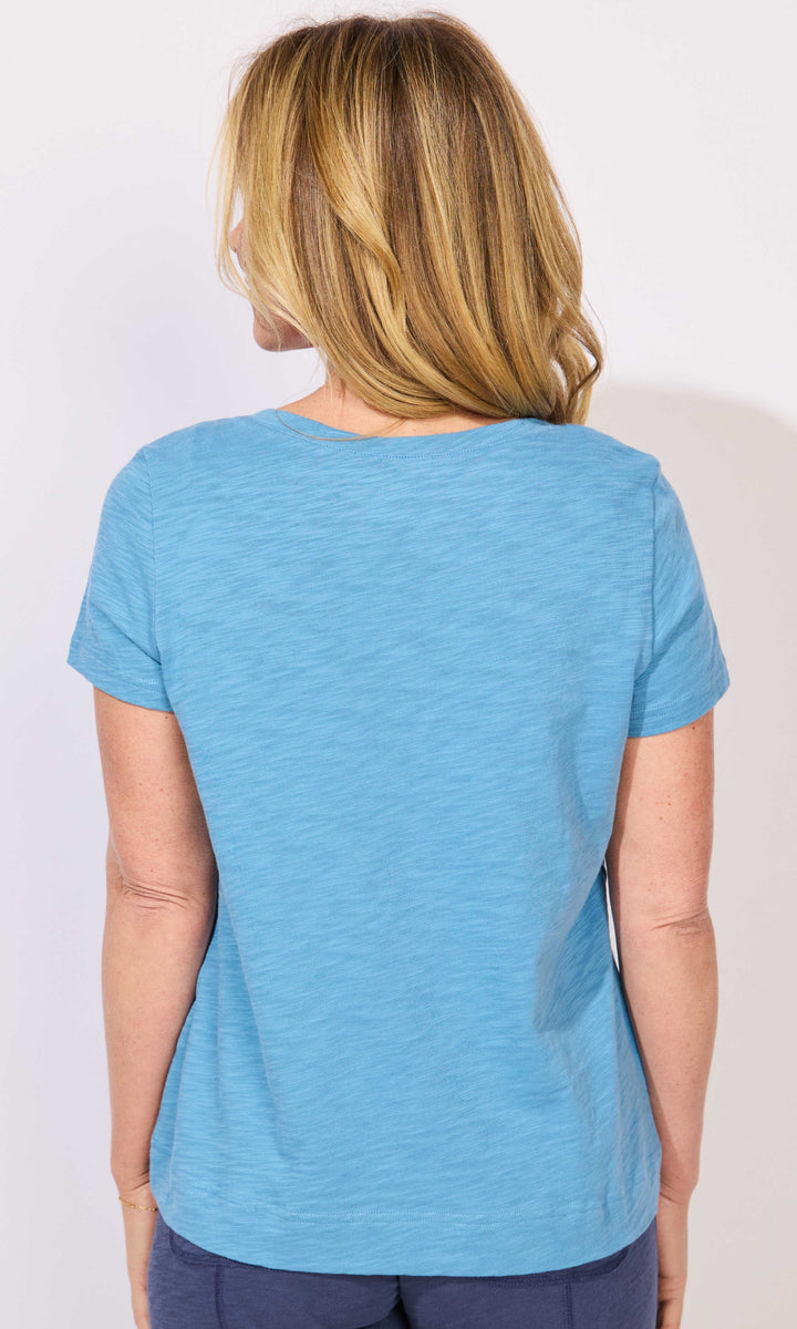 Essential V-Neck Cotton Tee