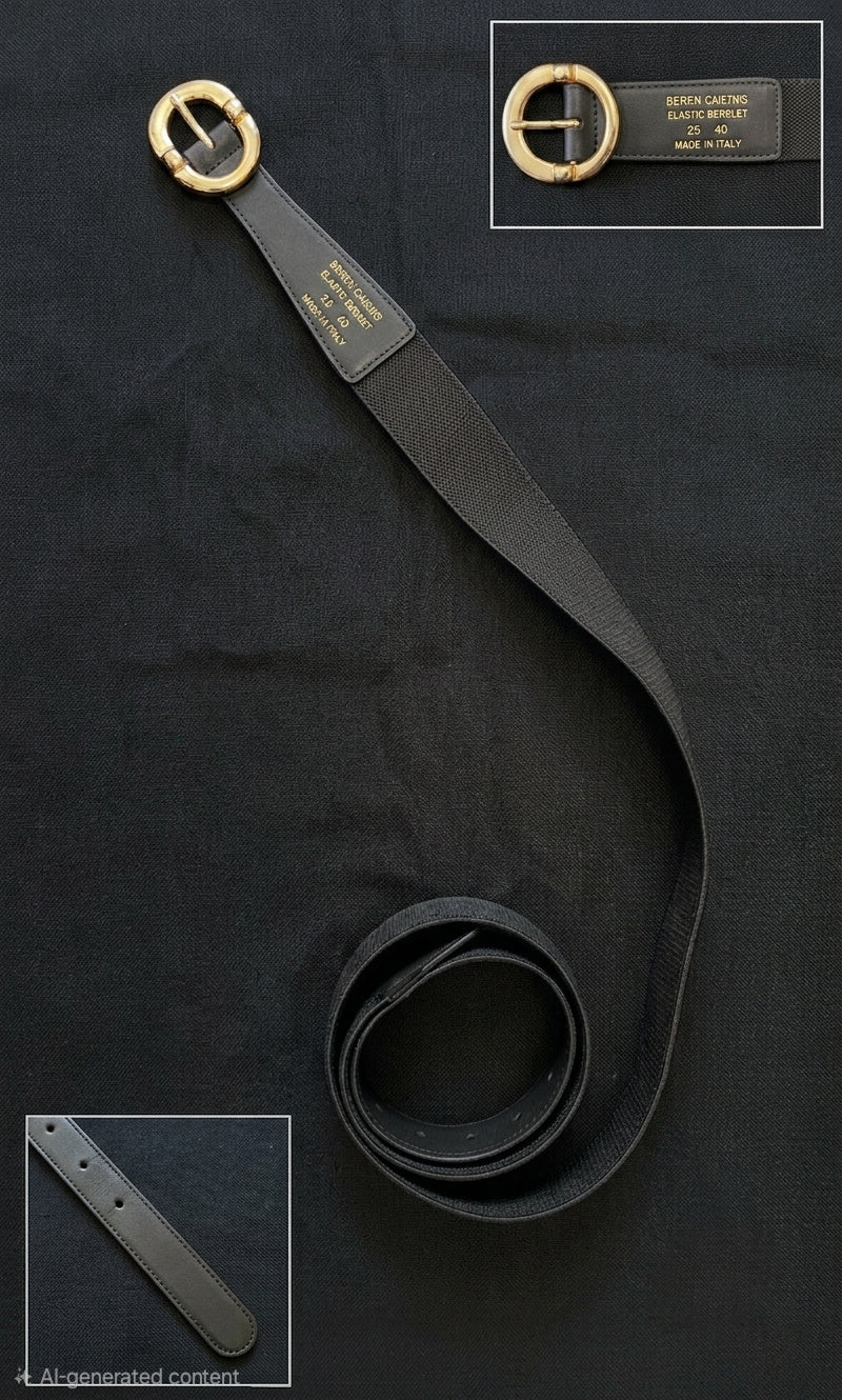 Slim Stretch Waist Belt
