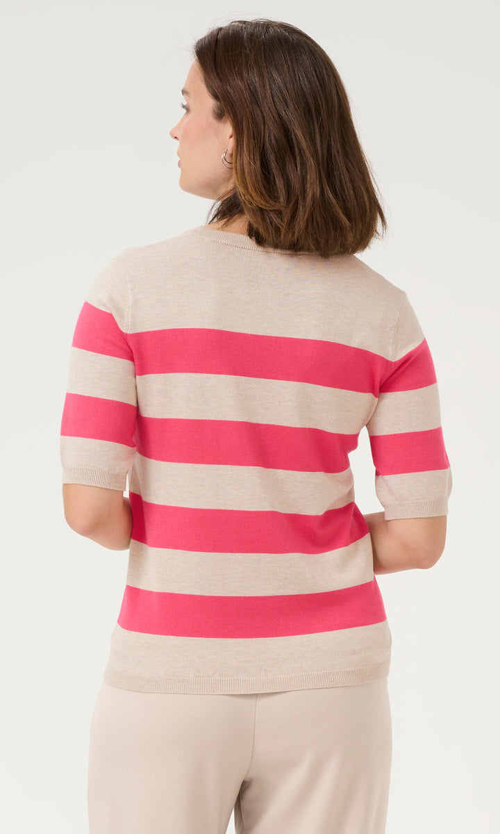 Striped Knitted Top
