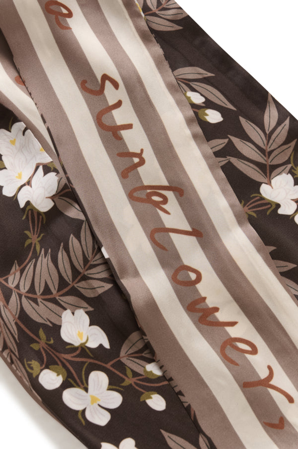 Printed Skinny Scarf