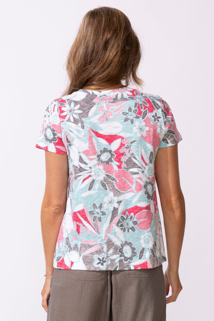 Tropical Garden Cotton Tee