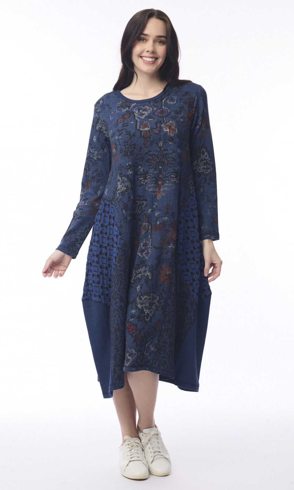 Printed Organic Cotton Bubble Dress