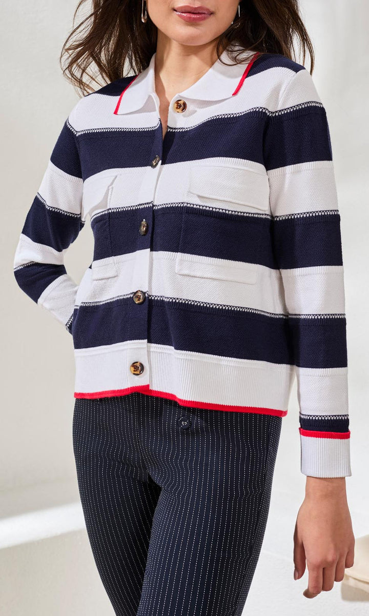 Collared Sweater Cardigan Jacket