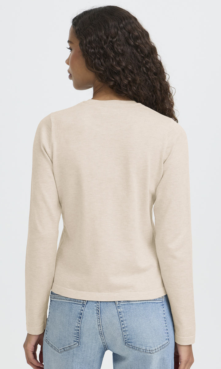 Classic Crew Neck Cardigan