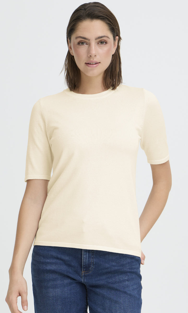 Short Sleeve Knit Top
