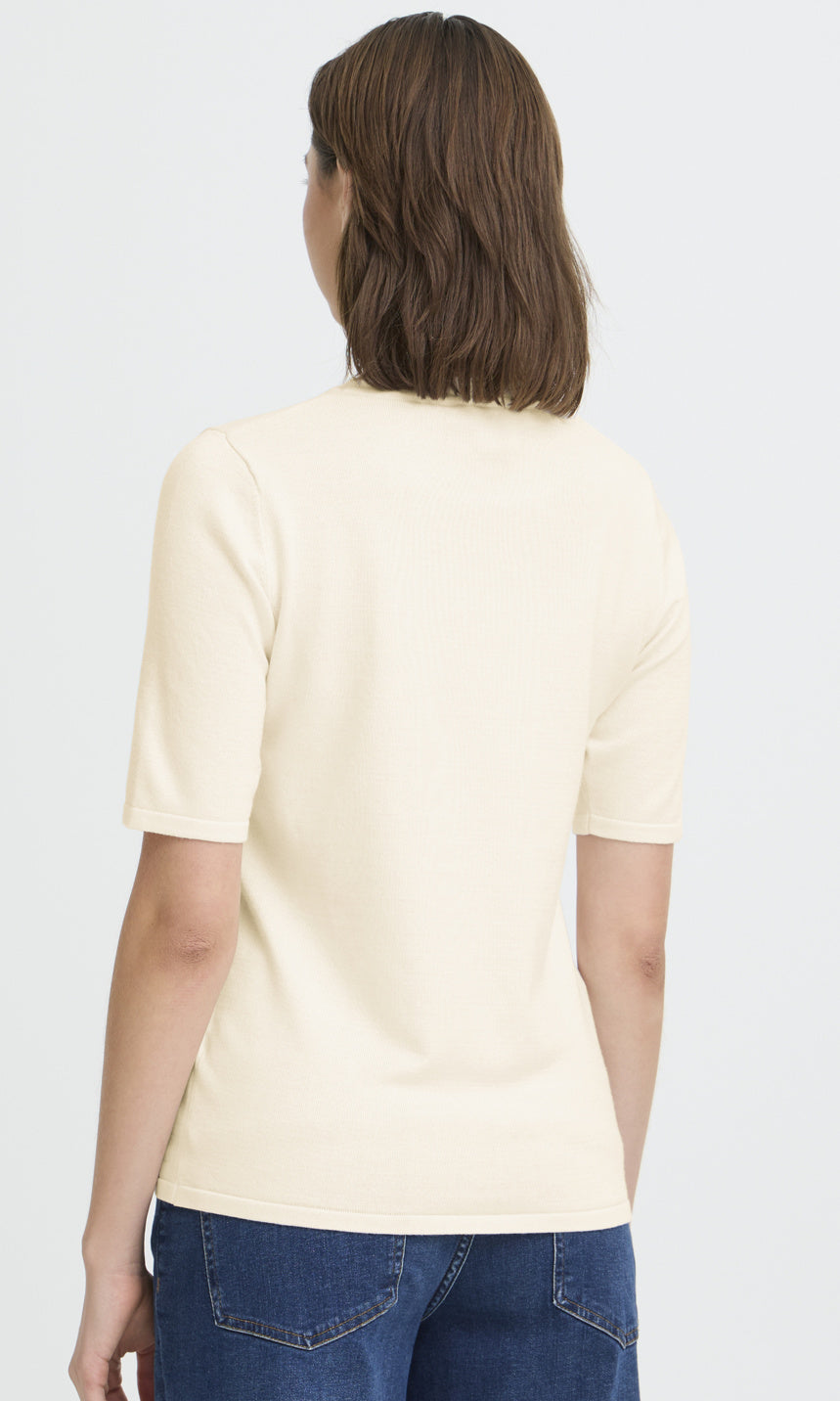 Short Sleeve Knit Top