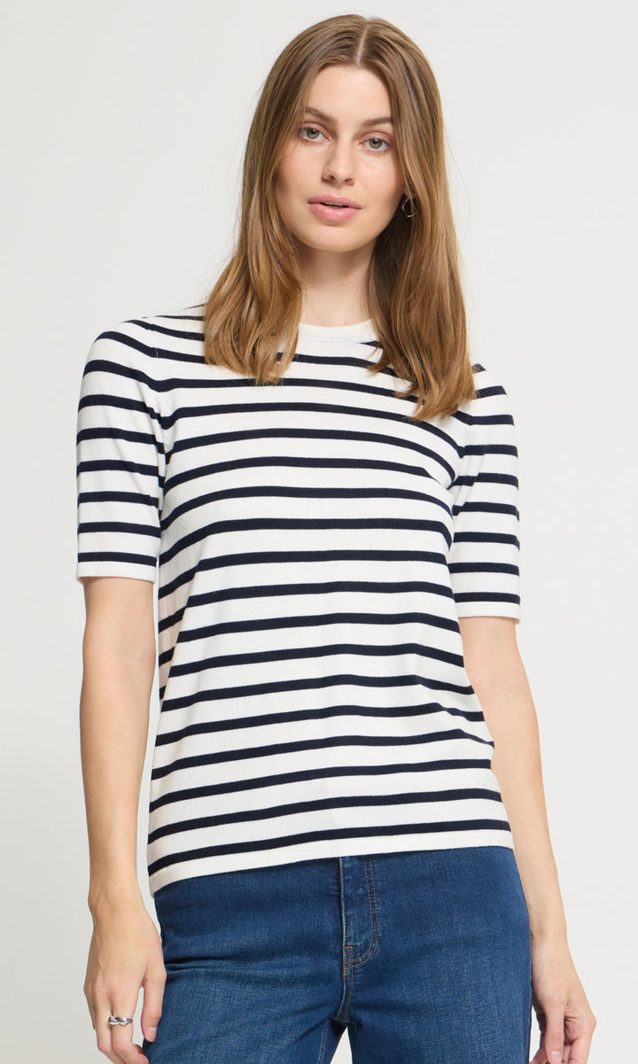 Short Sleeve Knit Top