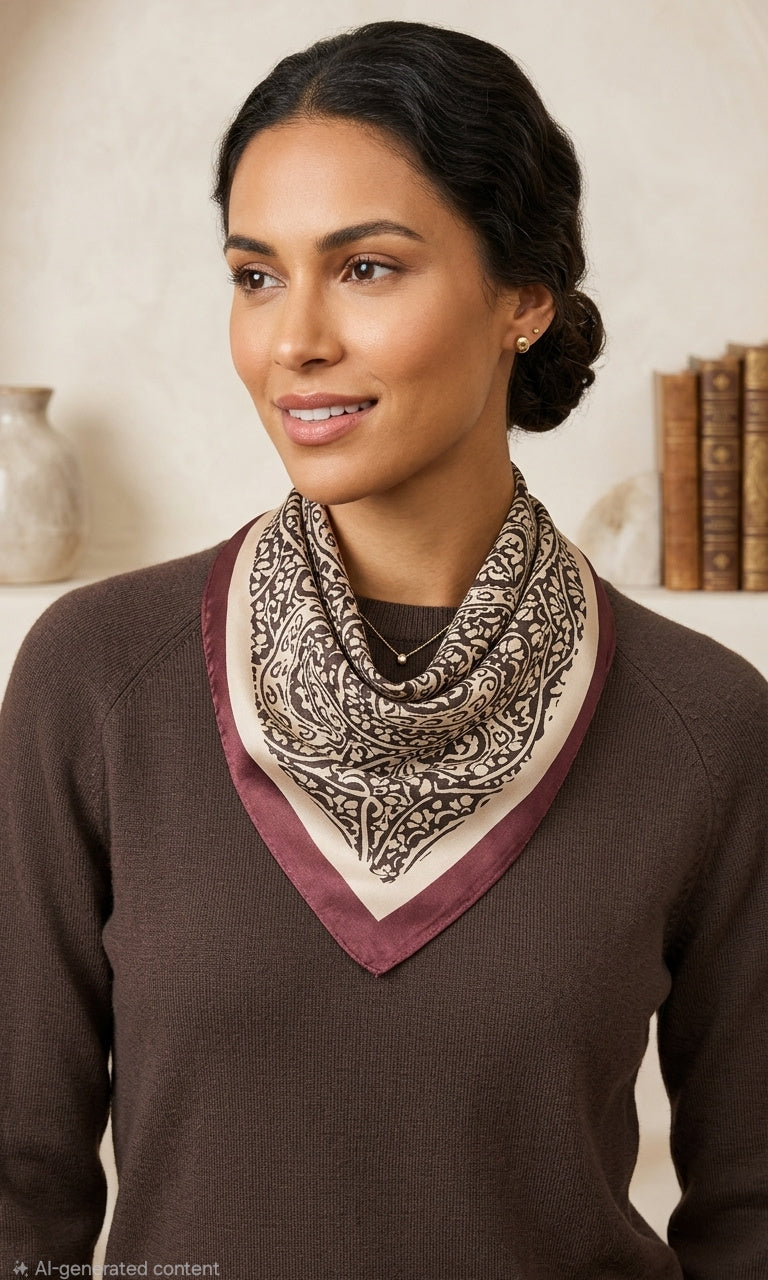 Finishing Touch Paisley Scarf