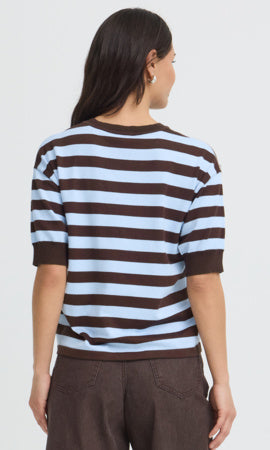 Classic Striped Knit Sweater