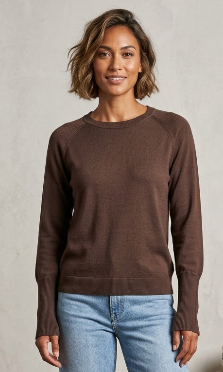 Raglan Knit Sweater