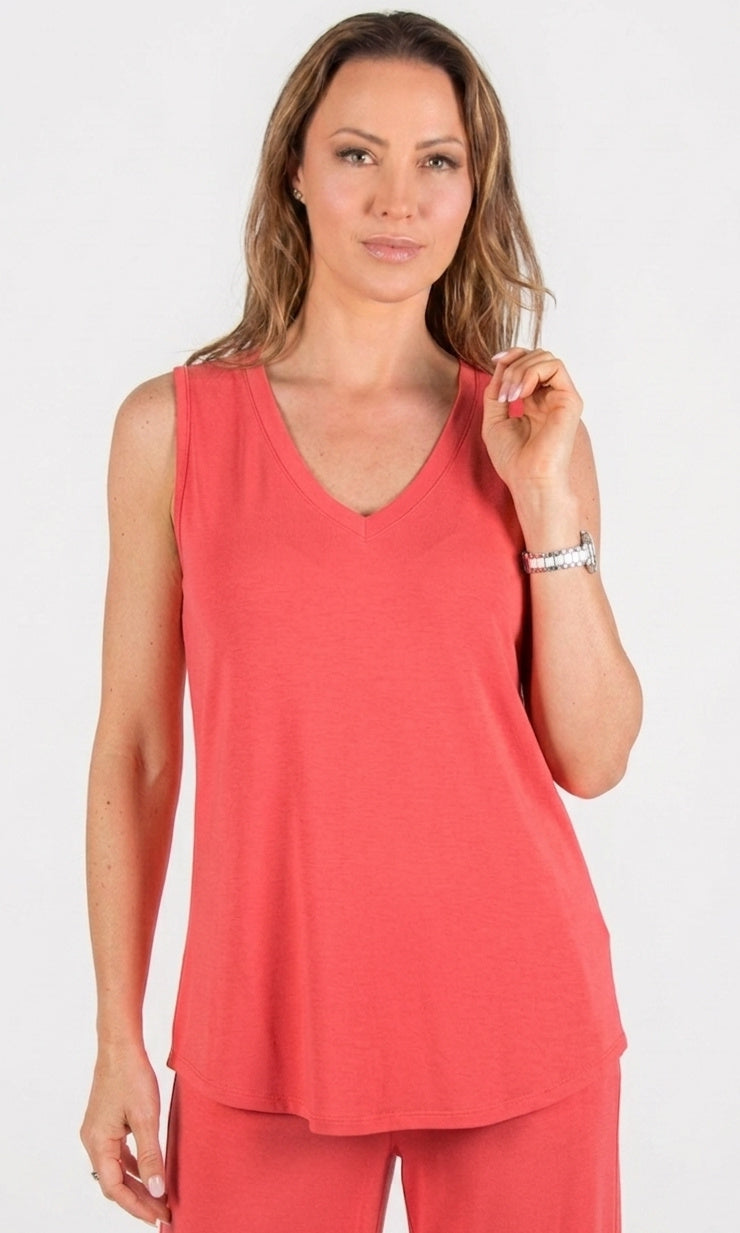 Reversible Bamboo Blend Tank Top