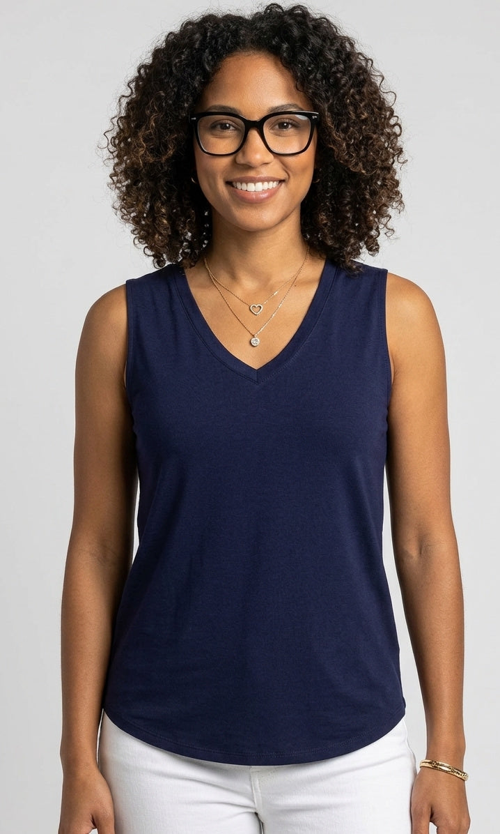 Reversible Bamboo Blend Tank Top