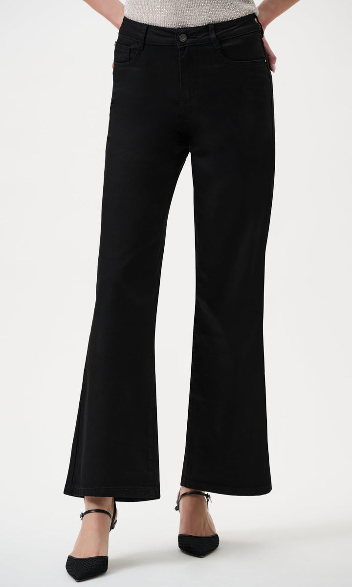 Goldie | Classic Wide-Leg Stretch Jeans