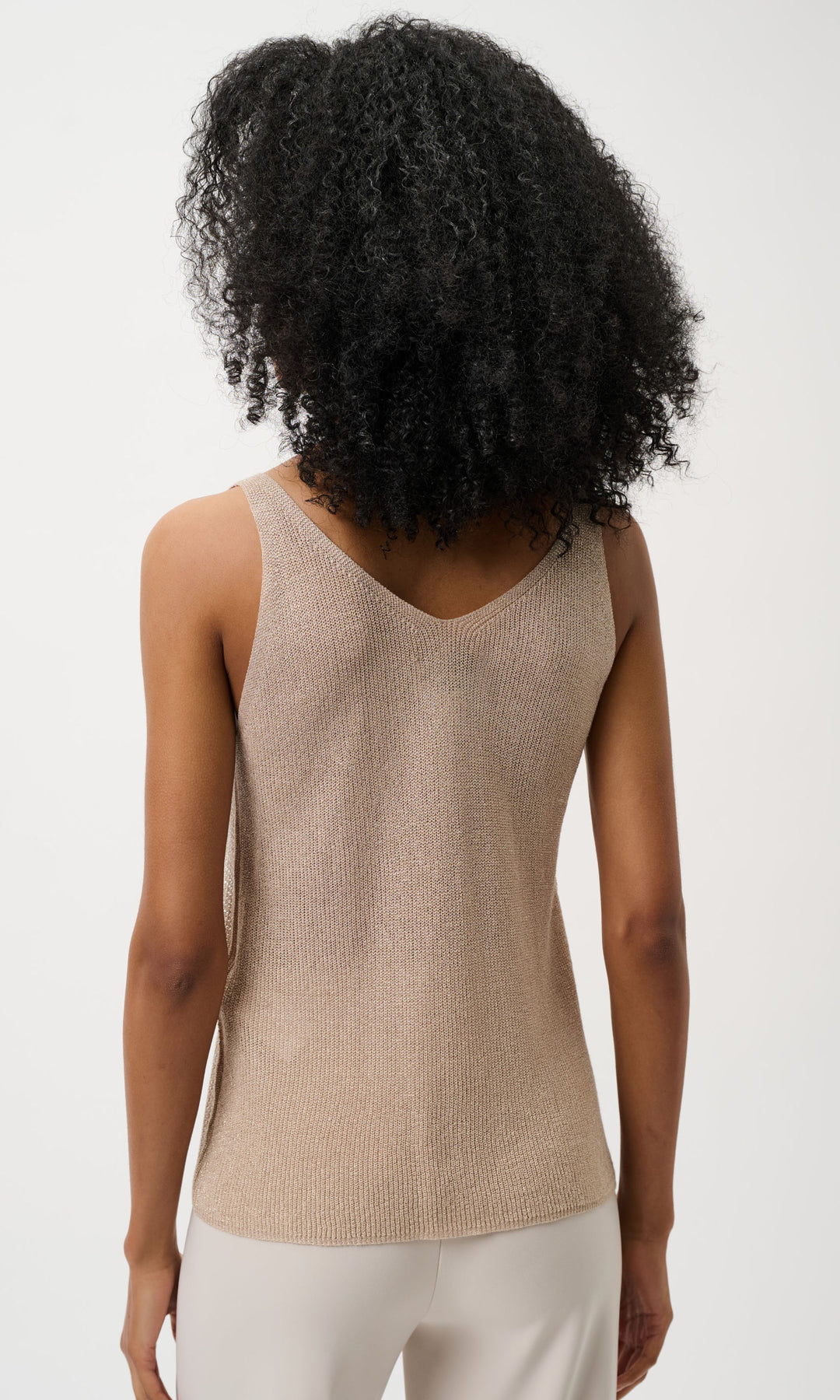 Ribkoff Shimmer Knit Sweater Tank