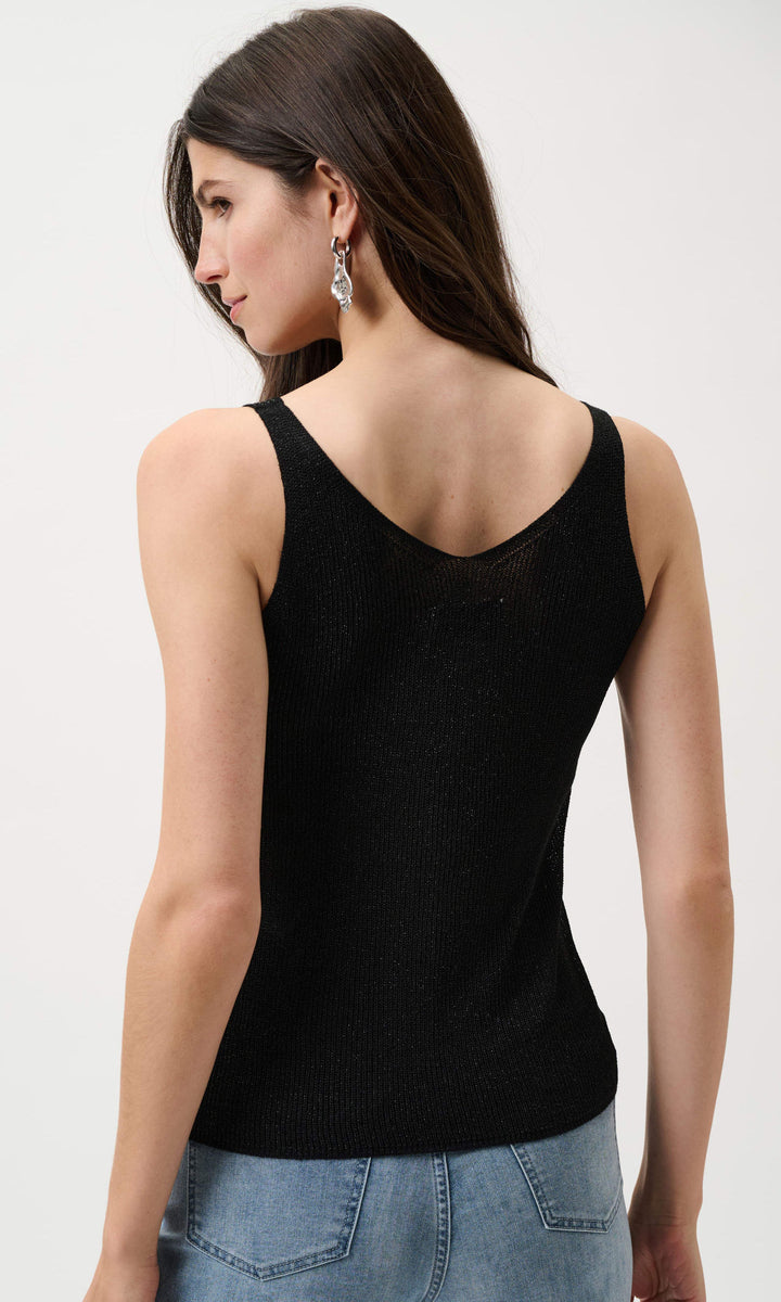 Ribkoff Knitted Camisole with Rhinestones
