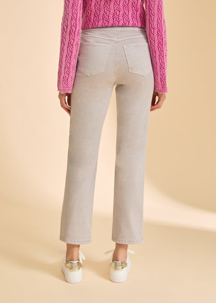 Pull On Straight-Leg Pant