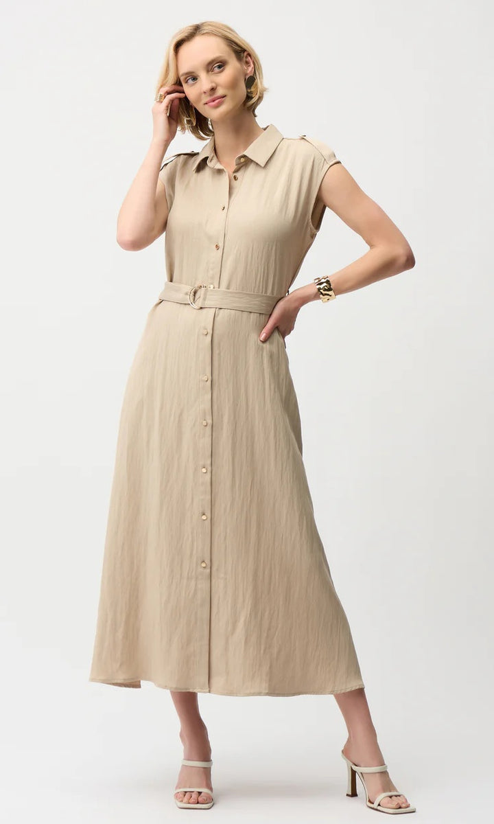 Ribkoff Belted Button Down Dress