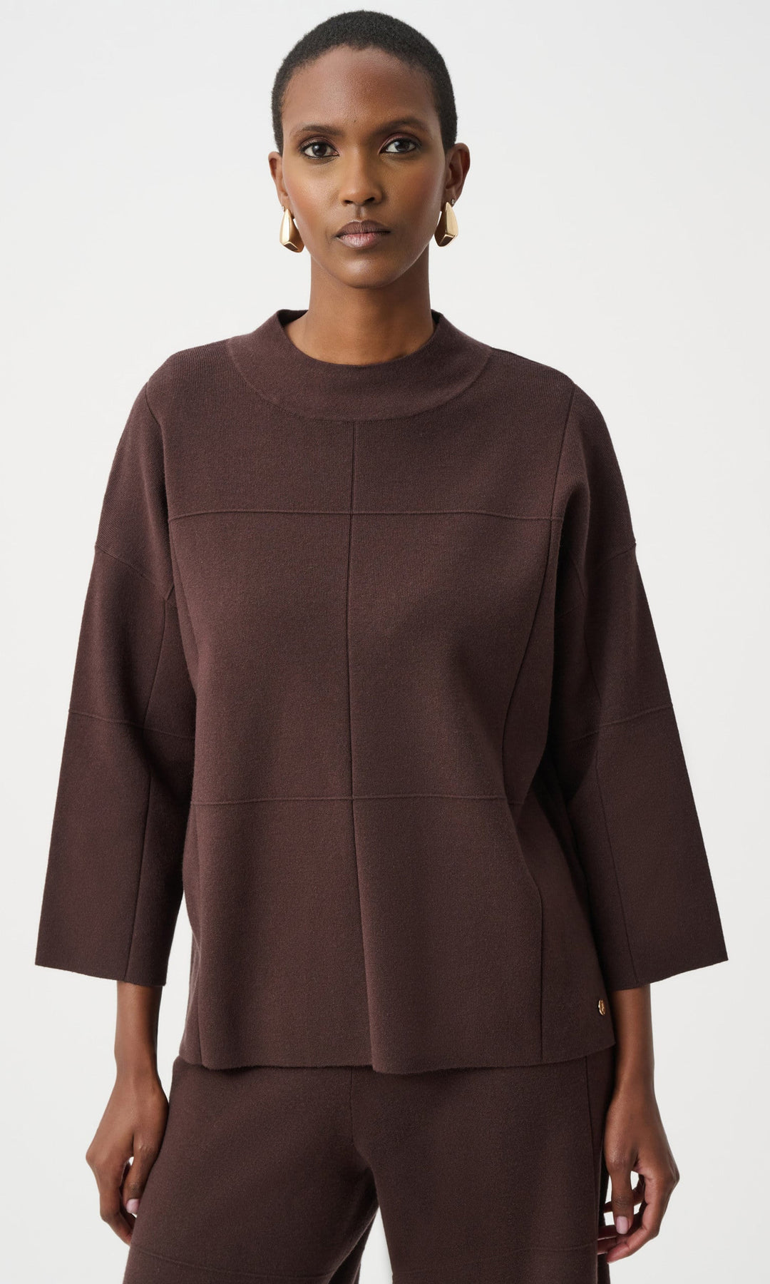 Ribkoff Mock Neck Sweater