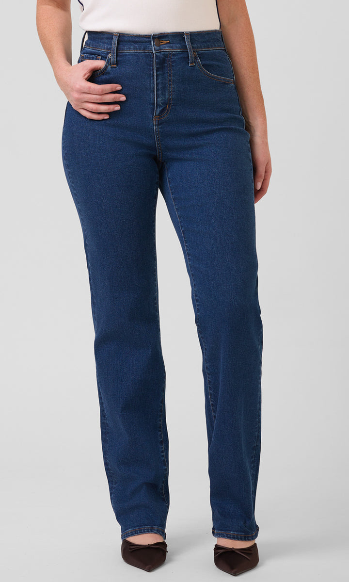 Clean and Classic Straight Leg Denim