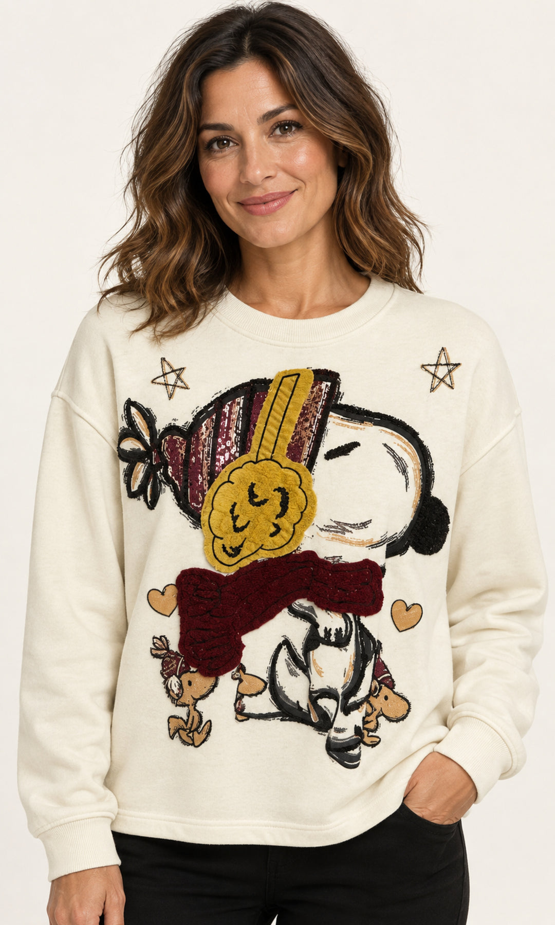 Snoopy Winter Graphic Sweatshirt