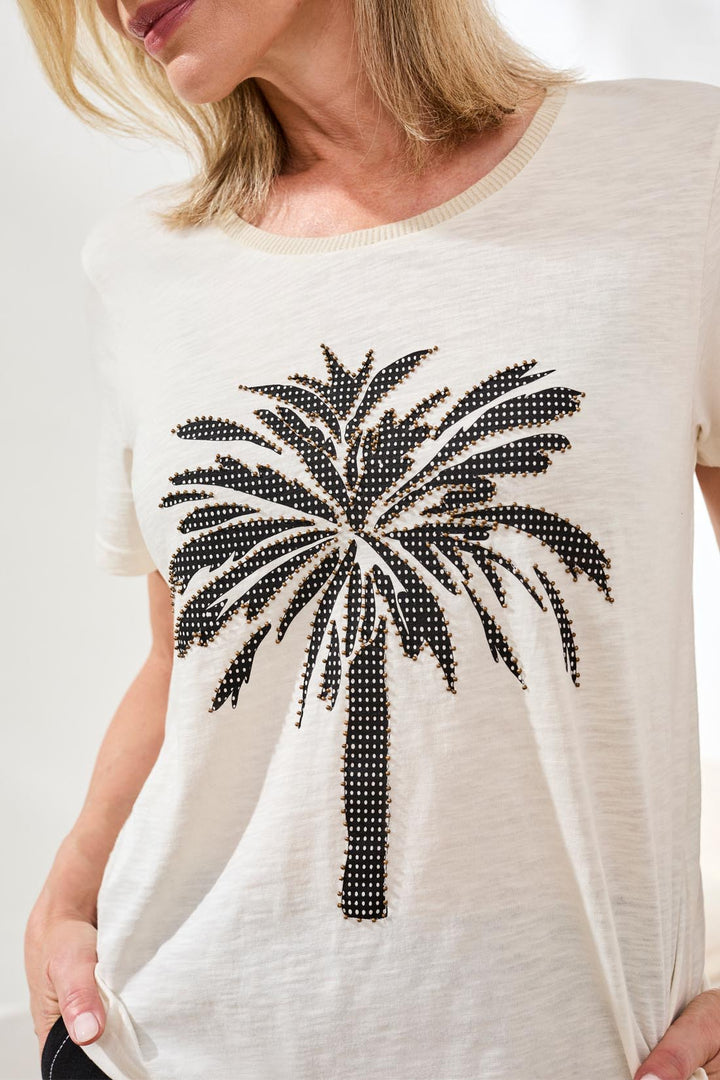 Palm Tree Graphic Short Sleeve Tee