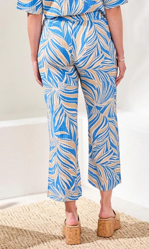 Soft Drape Drawcord Waist Ankle Pant