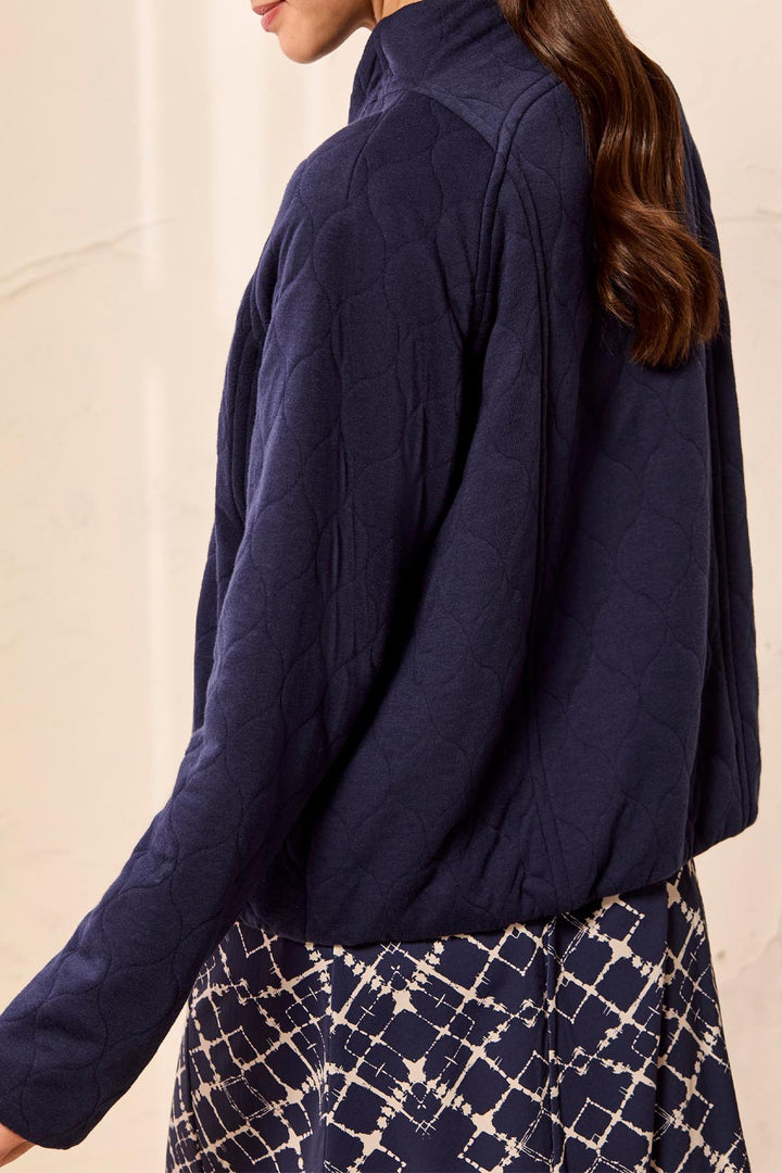 Quilted Zip-Up Jacket