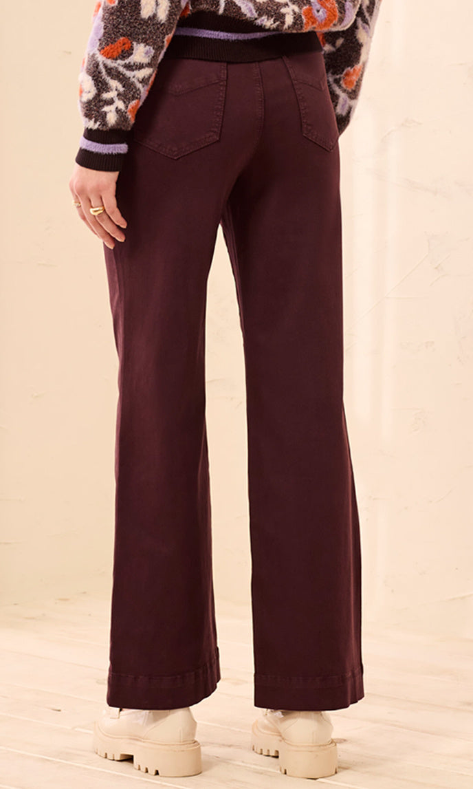 High-Rise Wide Leg Pants