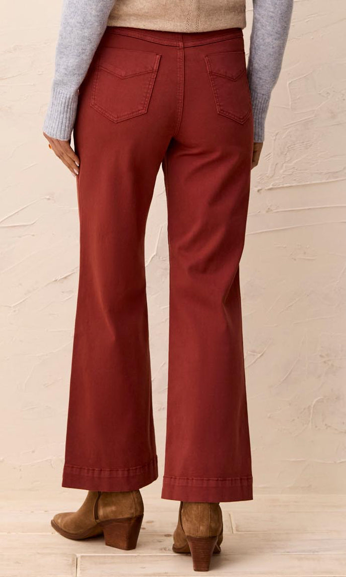 High-Rise Wide Leg Pants