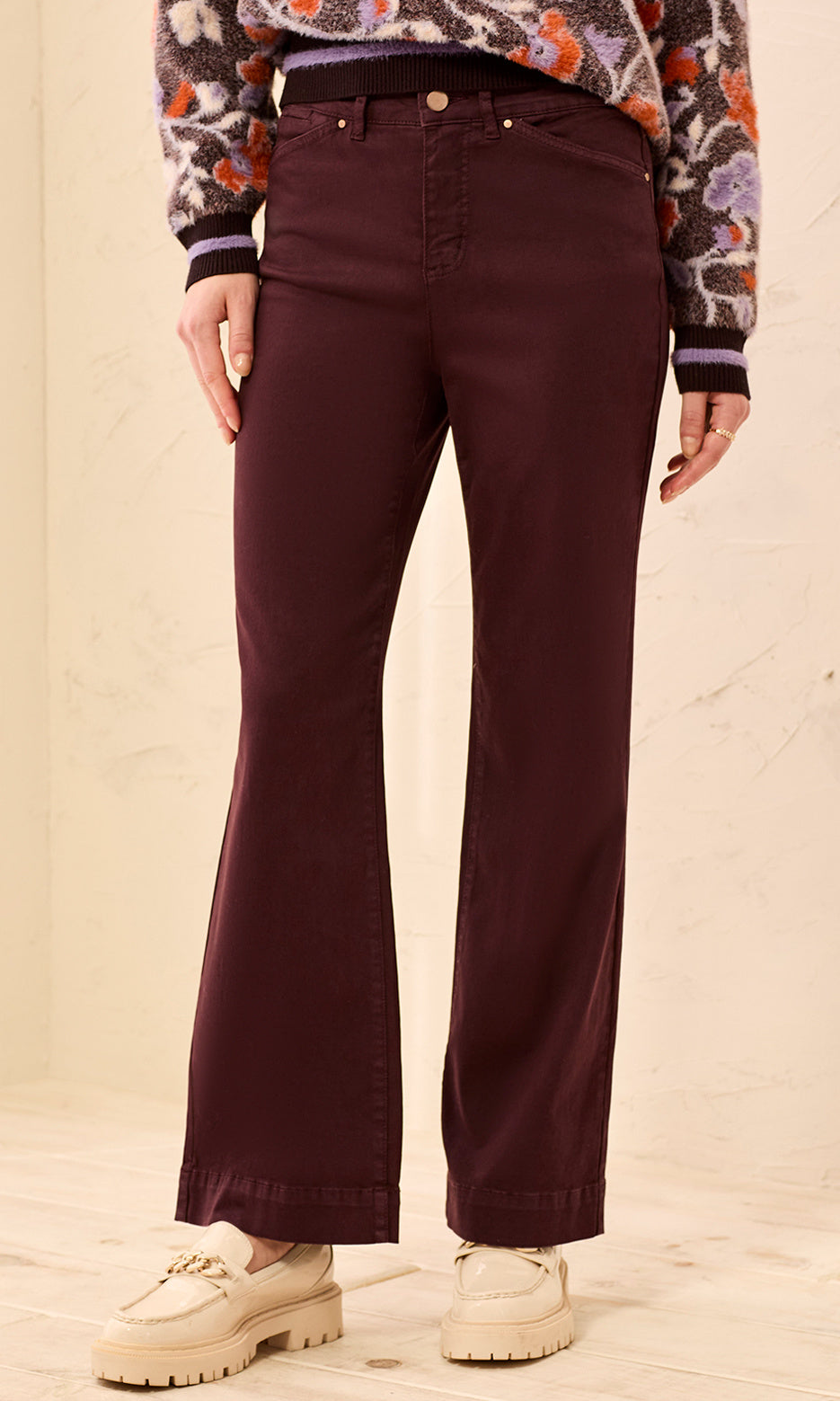 High-Rise Wide Leg Pants