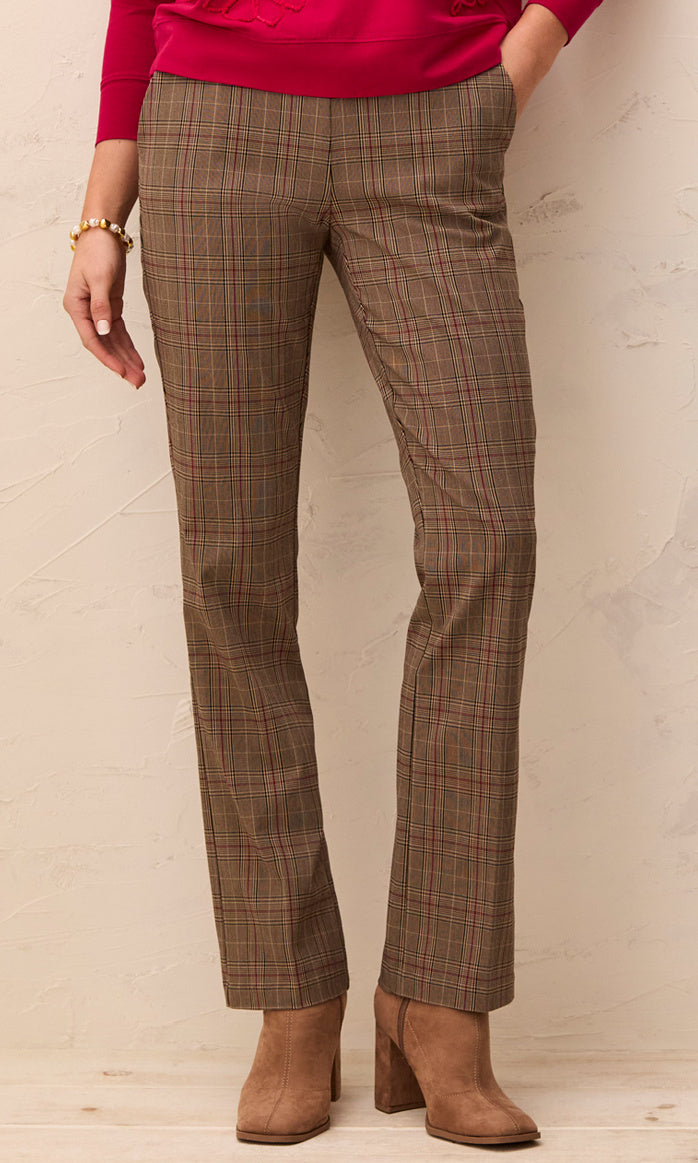 Slim Leg Pull-On Pants