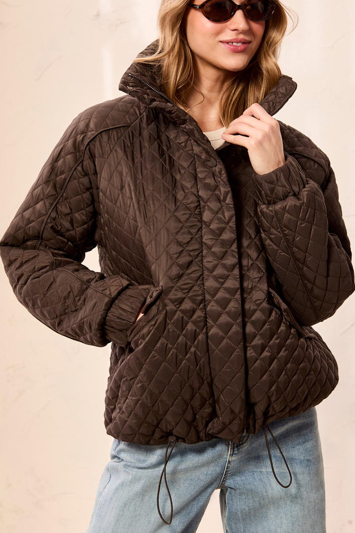 Diamond Quilted Jacket