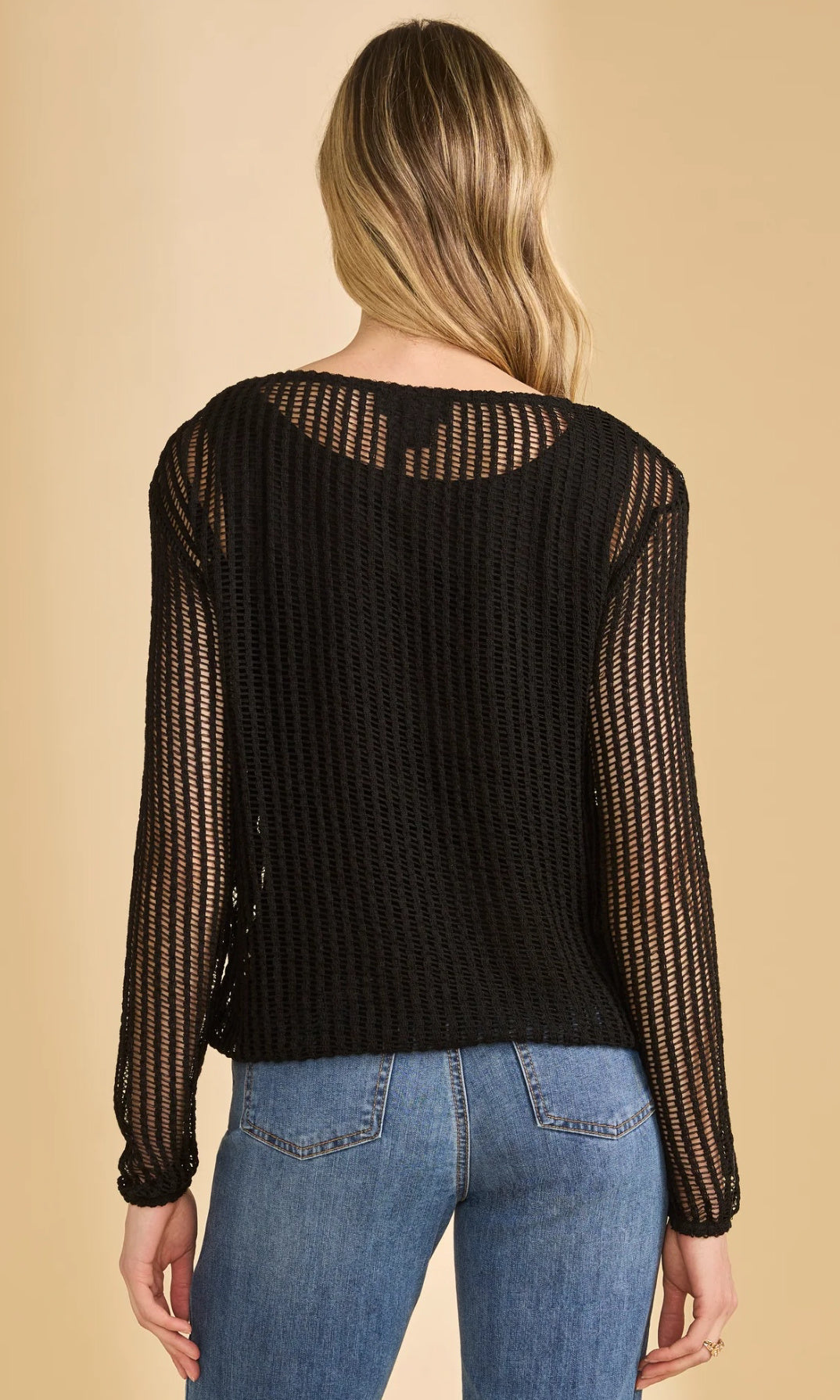 Open Knit Top