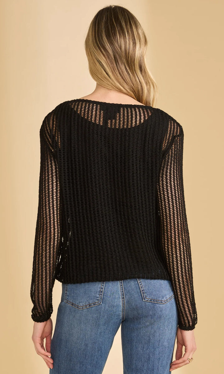 Open Knit Top