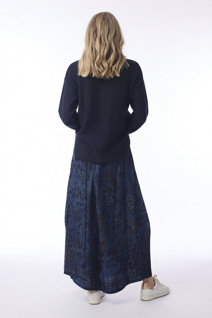 Organic Cotton Floral Maxi Skirt