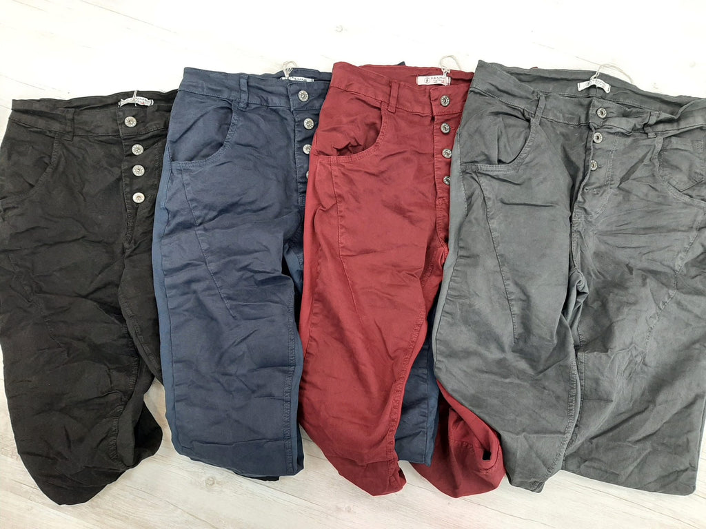 4-Button Magic Pant