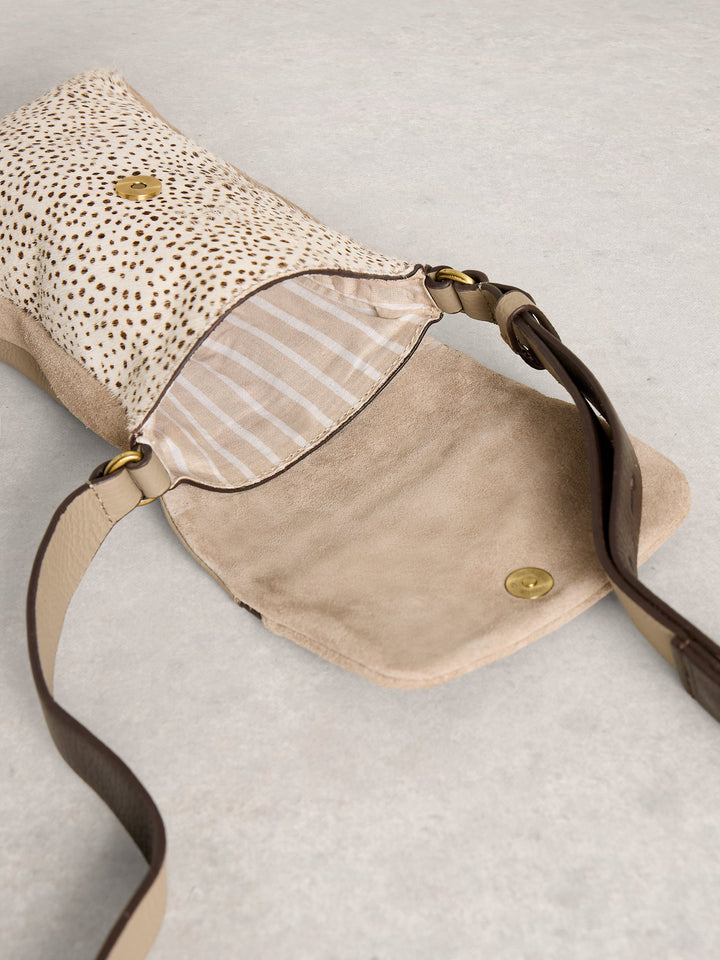 Leather Crossbody Phone Pouch