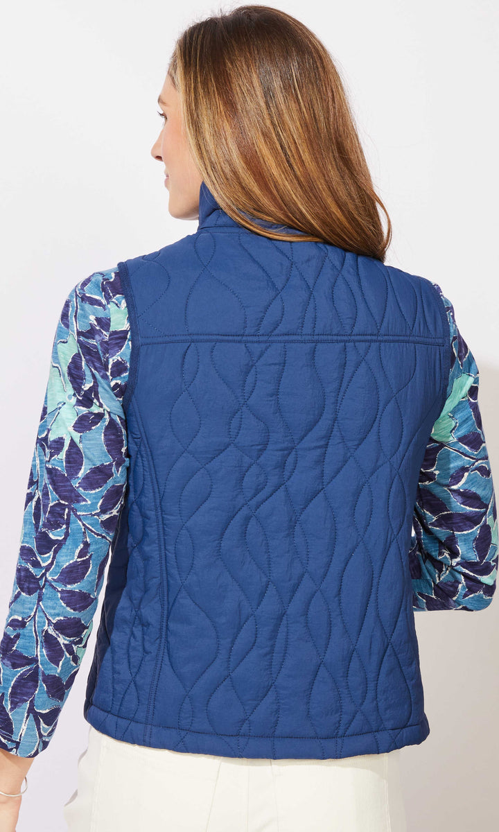 Quilted Zip Vest