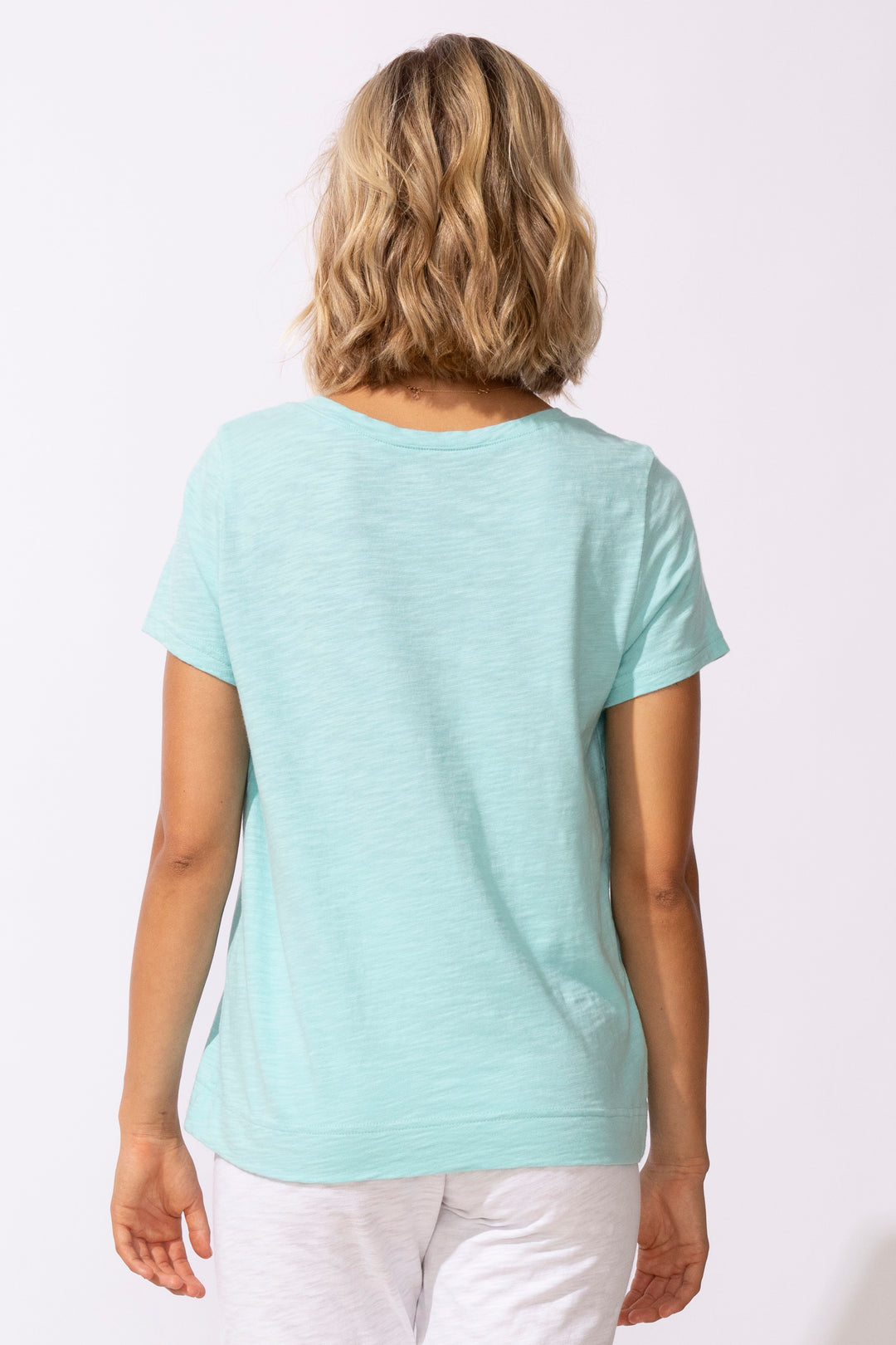 Heart Print Cotton Tee