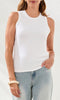 Ribbed Racerback Tank Top