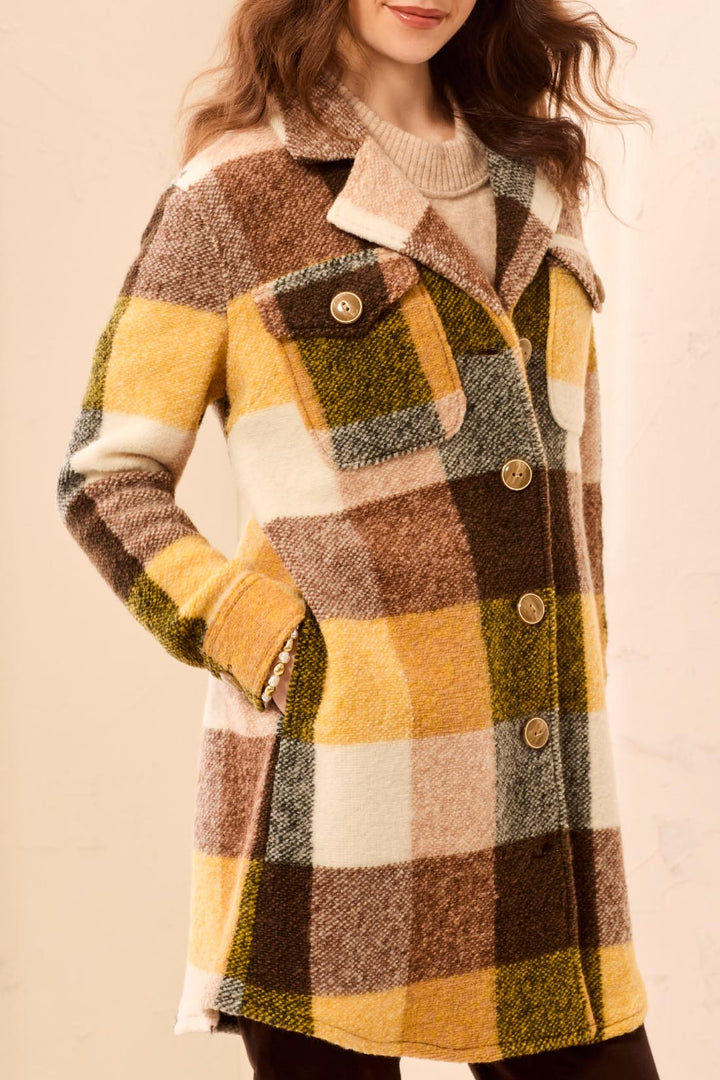 Plaid Longline Shacket