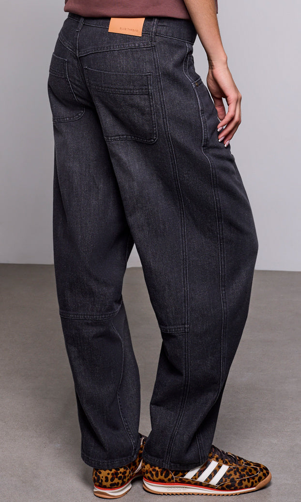 Barrel-Leg Jeans