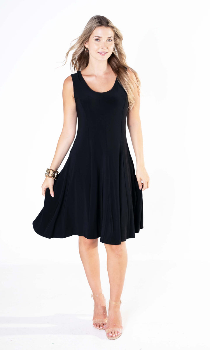 Sleeveless Swing Dress