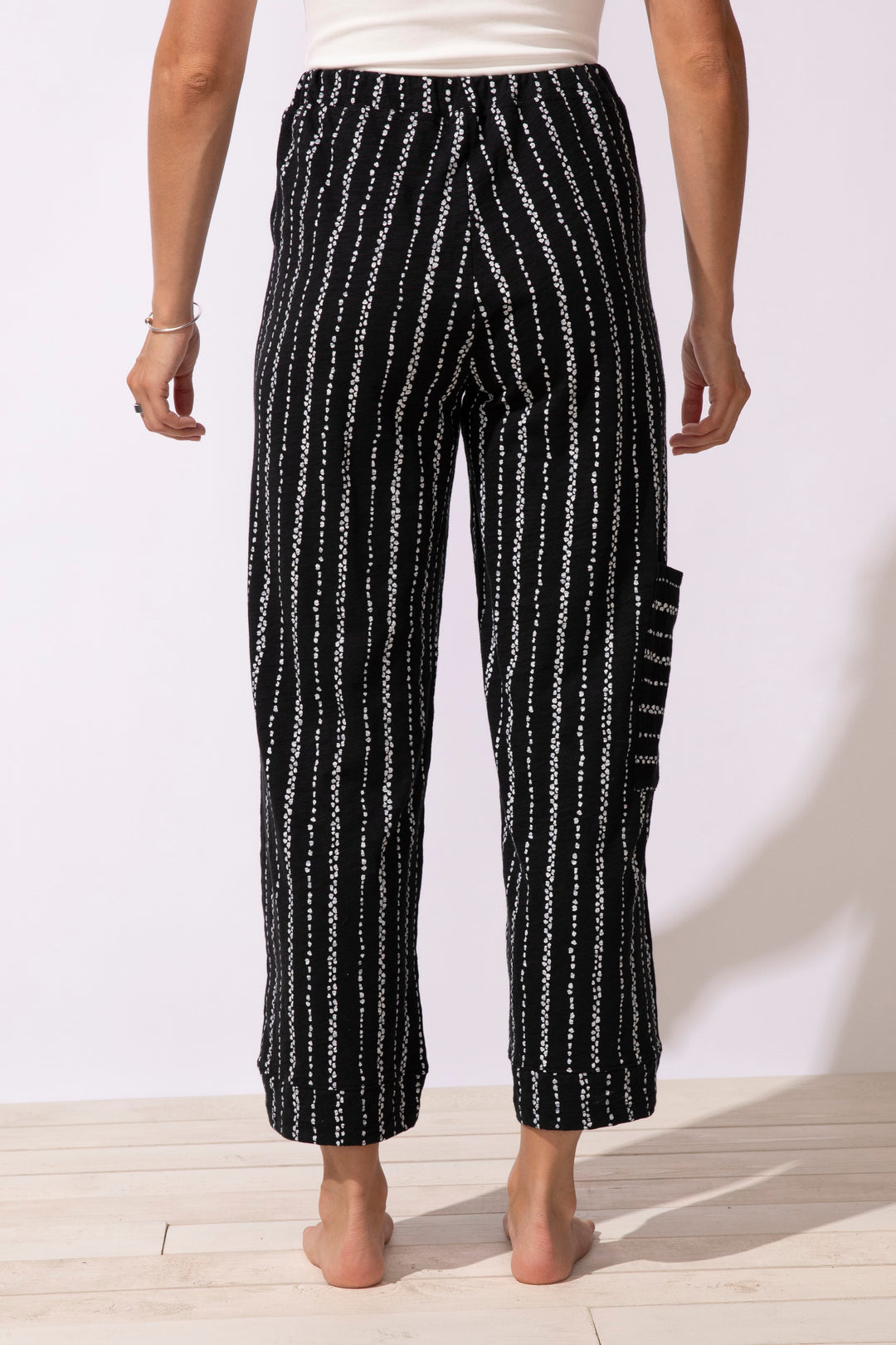 Patch Pocket Cotton Flow Pant
