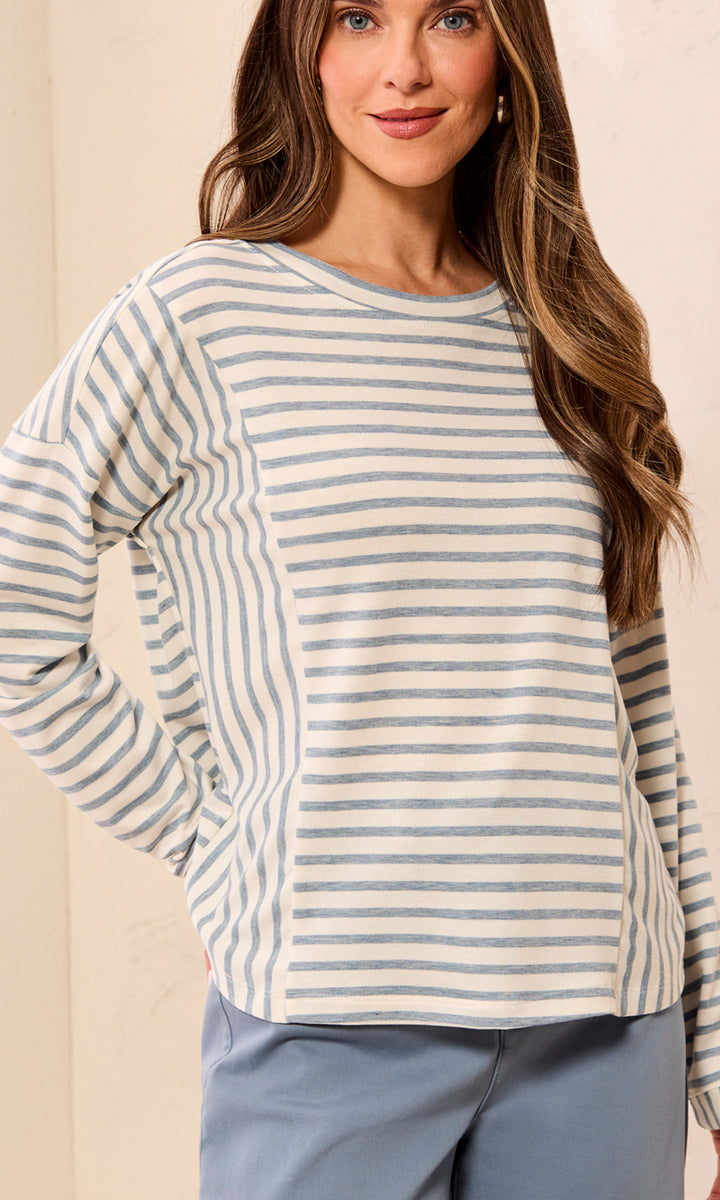 Striped Long Sleeve Top